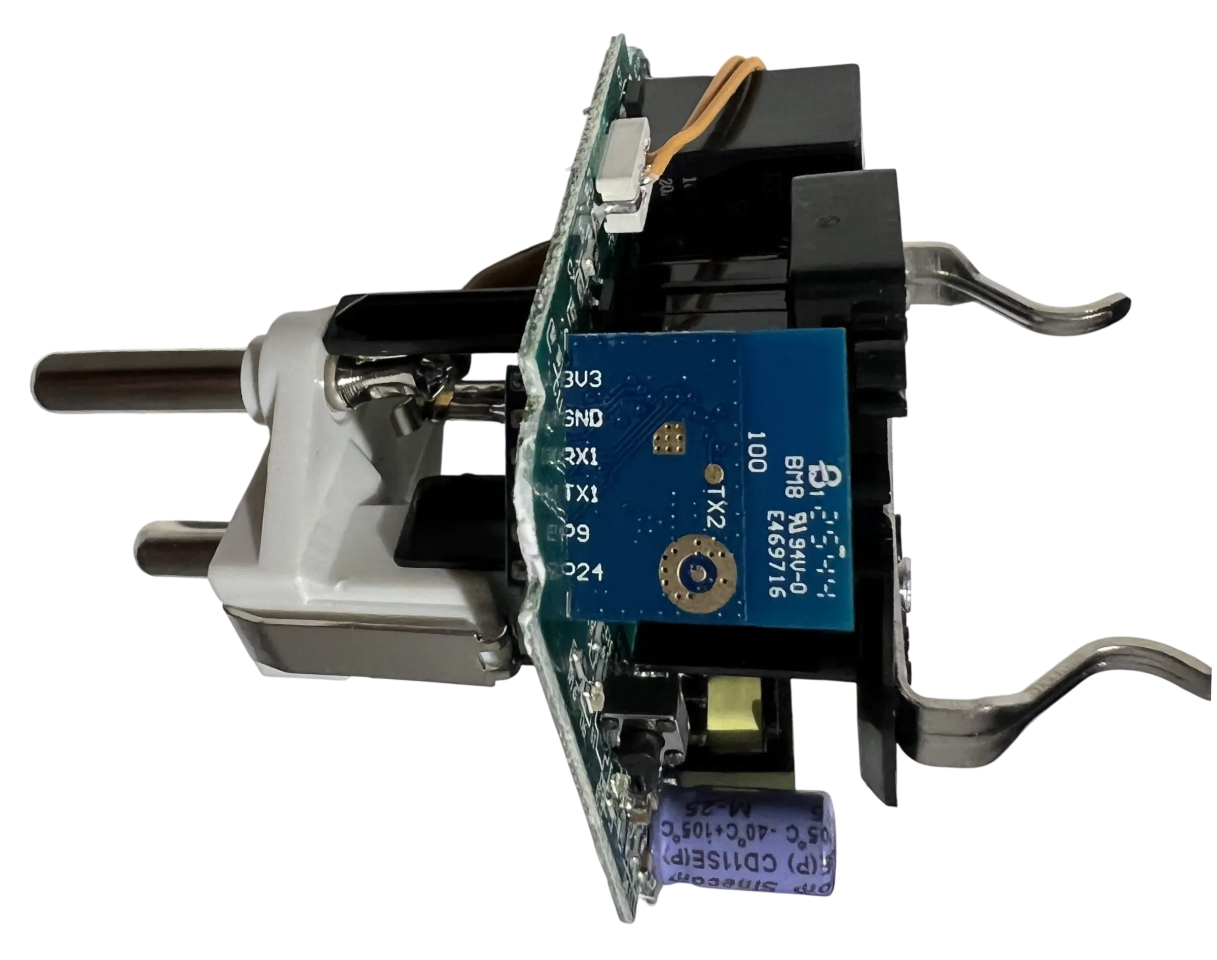 Opened device with PCB and Tuya module Opened device with PCB and Tuya module